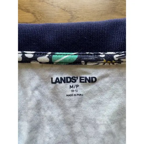 Lands' End Shirt Women Size M/P 10