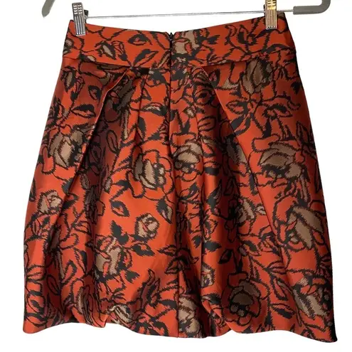 Eva Franco Missive Bubble Floral Skirt 2 Red