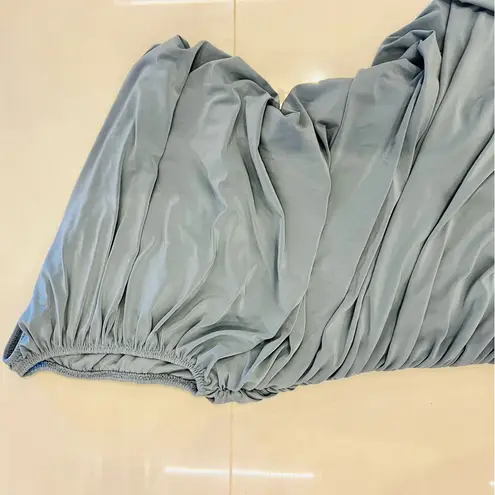 Norma Kamali Diana Midi Dress in Soft Blue