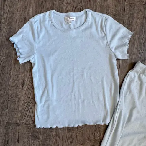 PJ Salvage Pointelle Hearts Pajama Lounge Set