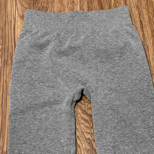 Shosho Thick Stretchy Leggings Gray Size S/M