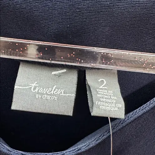 CHICO TRAVELERS CLASSIC Navy Blue Strappy Cold