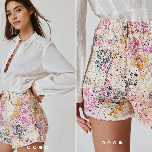 Anthropologie Pilcro Scrunchie Shorts