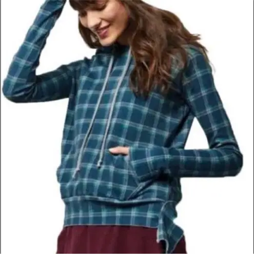 $198 Frank and Eileen Tee Lab Medium Pullover distressed hoodie