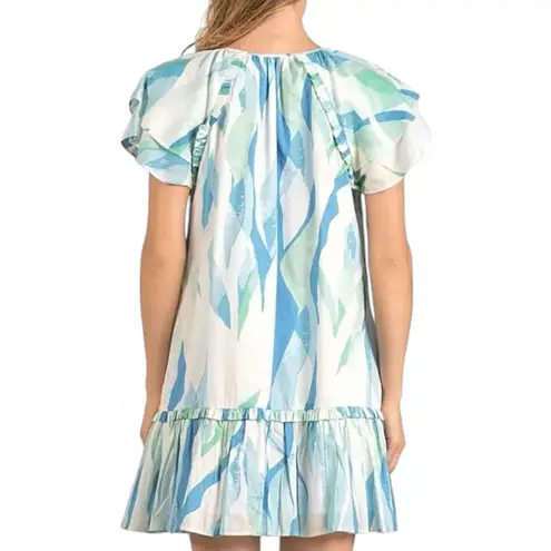 Elan Ruffle Mini Dress Size Medium