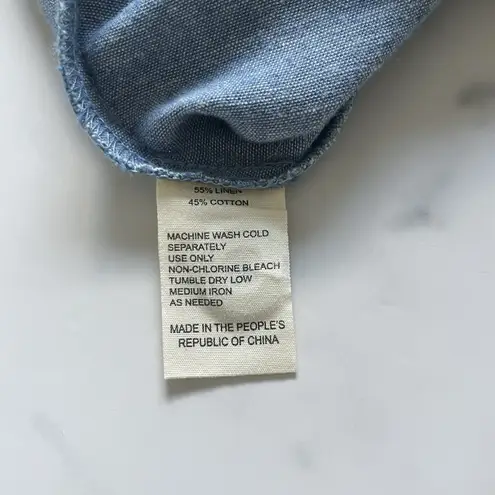 Trovata Audra Jumpsuit vintage Indigo Sz M Lagenlook Boho Chic Chore Minimalist Blue Size M