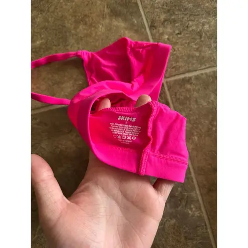 SKIMS Fits Everybody Scoop Bralette Flamingo Size Small