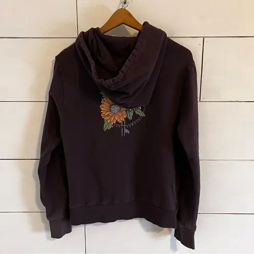 O'Neill O’Neill Burgundy Flower Hoodie. Size Small.