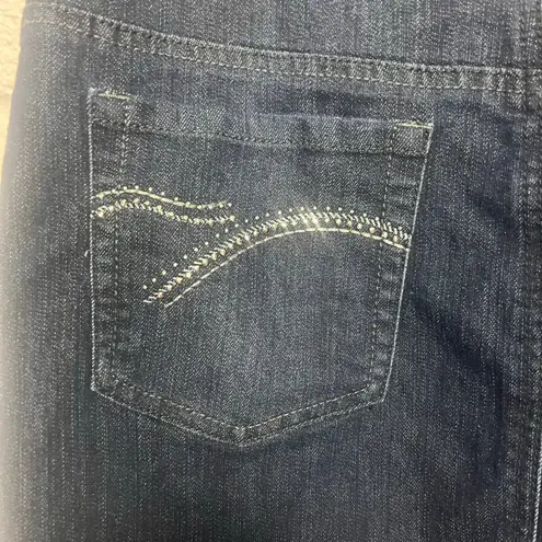 Gloria Vanderbilt Jean Skirt Women Size 6 Amanda Skirt