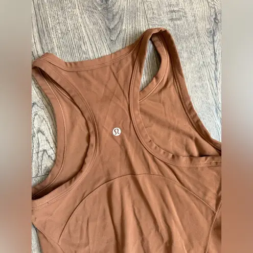 Lululemon  Align Waist-Length Racerback Tank Top- Roasted Brown