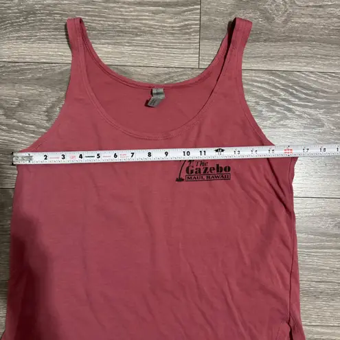 Next Level Apparel The Gazebo Maui Hawaii Graphic Tank Top Restaurant Souvenir Travel Vacation Sz S