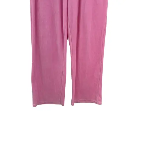 Dolls Kill  x Care Bears Velour Track Pants Cheer Bear‎ Pink Y2K Size Medium