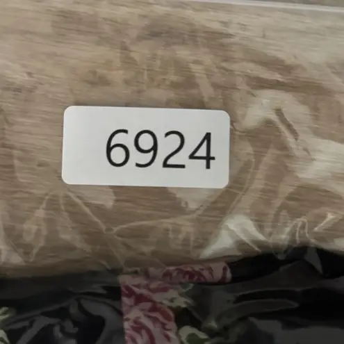 Betabrand Skirt Womens L Black Floral Print A Line Athletic Golf Bike Shorts