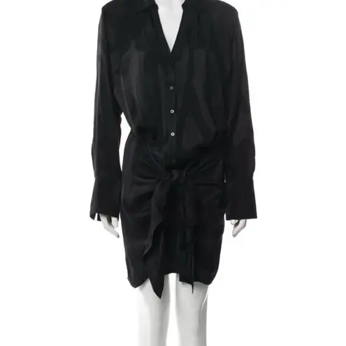 Ba&sh black shirt dress