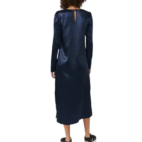 NWT Baum Und Pferdgarten Aneto Long Sleeve Sheath Midi Dress 38 US6 Navy Blazer Blue Size 6