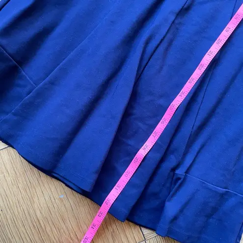 Helmut Lang Blue Semi-Sheer long-sleeved blouse Sz P/XS