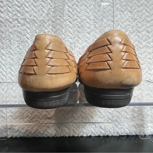 Softspots Trinidad Tan Leather Huaraches Women size 8 | boho chic Cottagecore