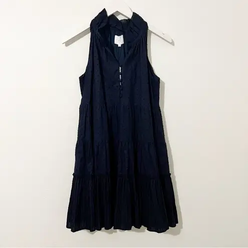 Sundays NEW NWT Jamie Dress Navy Blue Sleeveless Size Small S