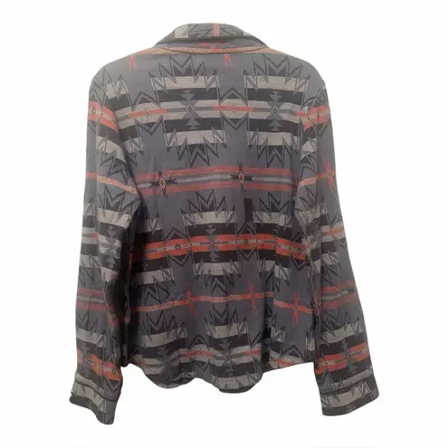 Faherty x Good Feather Sunset Star Shirt Button-Up size large cotton NWT