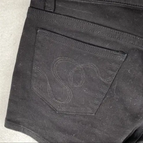 Elite Jeans Black Denim Shorts