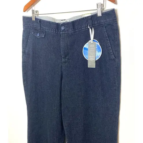 Dockers  Marley Ideal Fit Truly Slimming Mid Rise Blue Denim Jeans Pants Sz 14 M