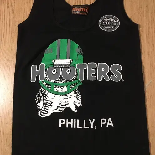 Hooters B61 Girl Worn Rare Vintage Uniform Football Tank Philly PA Stretchy Xs