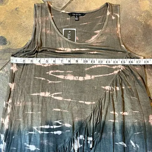 NWT Yak & Yeti Tye Dye Ombre Tank Small Blue