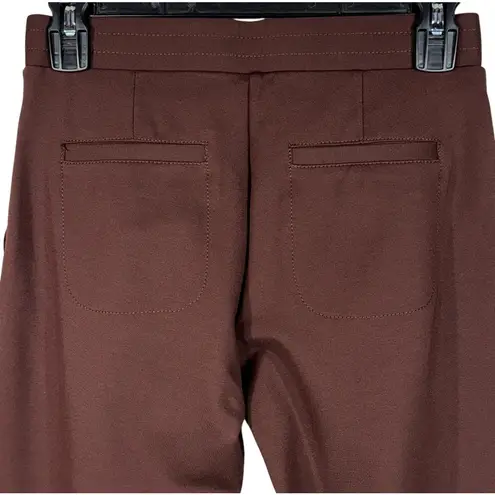 Betabrand Petite X-Small Cropped Soho Jogger Pants Pleated Slit Pockets Pull-On