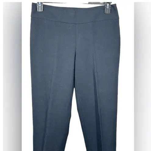 J. McLaughlin Quilted Cropped Pants Navy Black Size 8