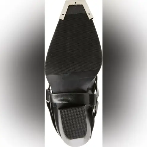 AZALEA Wang Lincolnpark Western Boot 7.5 Knee High Moto Black