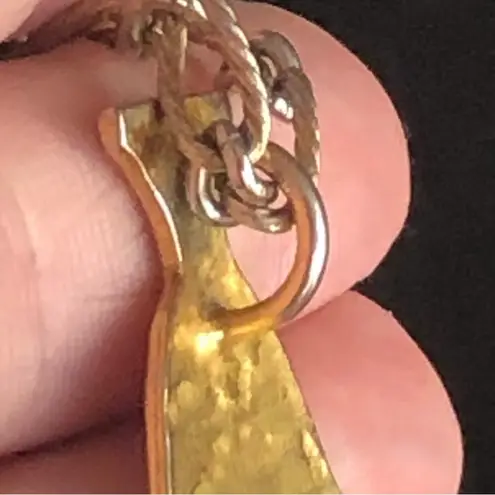 Vintage 70s Metropolitan Museum of Art Egyptian revival pendant on chain