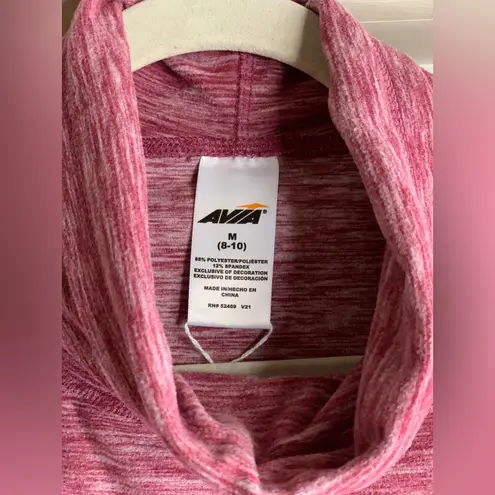 Avia Soft Brushed Jersey Mock Neck Sweater. Size-Medium(8-10)