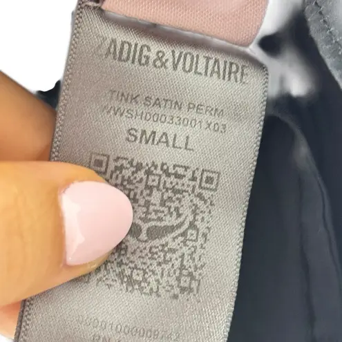 Zadig & Voltaire Tink Relaxed-Fit Satin Shirt