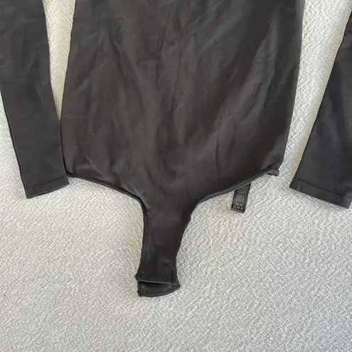 SKIMS Essential Bodysuits Crewmeck long sleeve, Size Small, $78