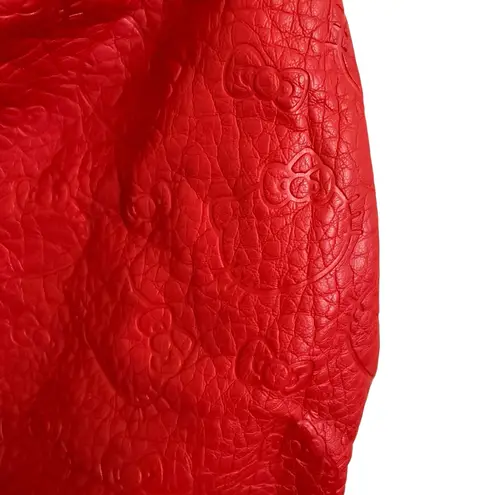 Lounge Fly Hello Kitty Purse Red Chain Bow Strap Tassel Bag Travel All Over Print