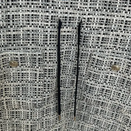 Maje Retrola Drawstring Tweed Dress Size 42 EU / 12 US