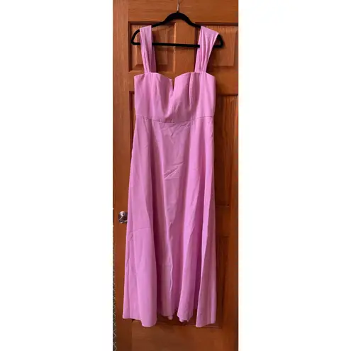 Dessy Collection Vivian Diamond Pink Evening Gown
