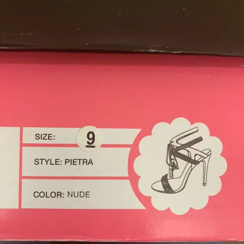 Charlotte Russe Pietra Ankle Strap Heels 9