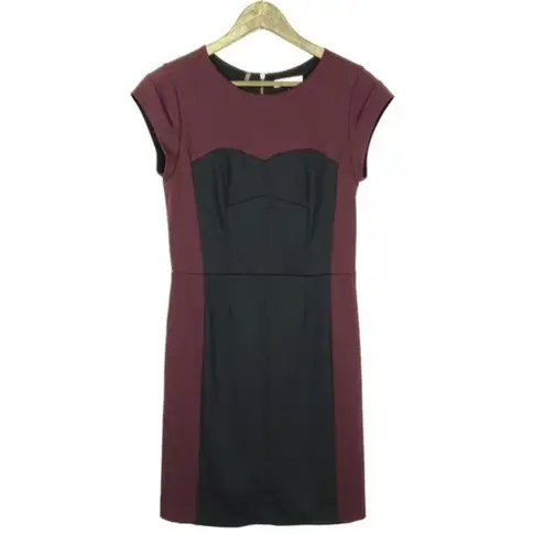 Rebecca Taylor  Colorblock Ponte Dress - 4