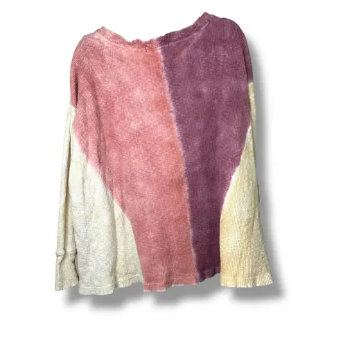 Free People We The Free  Star Anise Combo Logan Color Block Long Sleeve Tee Small - Image 7