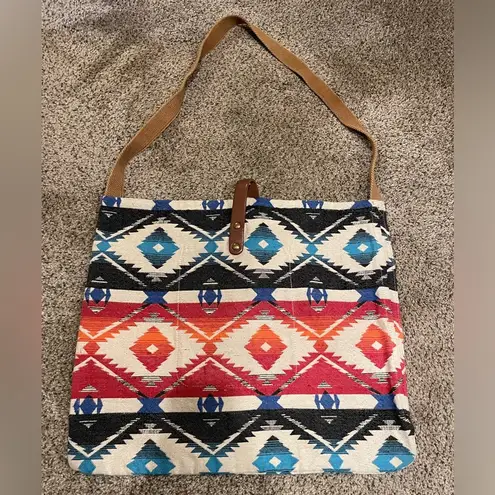 Lovestitch Aztec Print Tote Bag