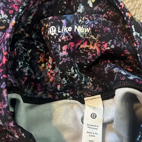 Lululemon Base Pace HR Legging 25” Color: Floral Spray Multi Size 2 EUC