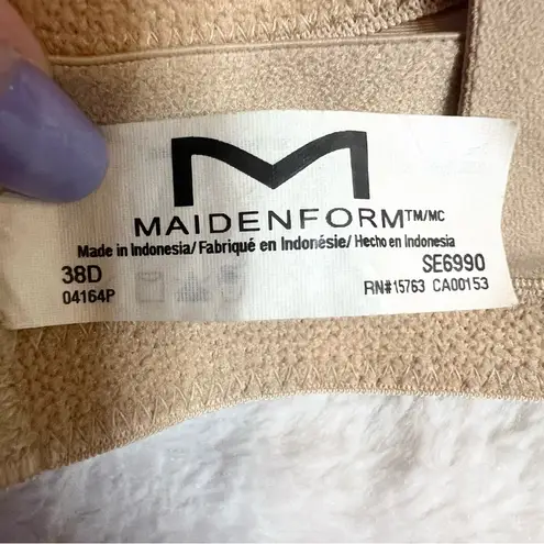 Maidenform Ultimate Stay Put Strapless Underwire Bra Nude Size 38D
