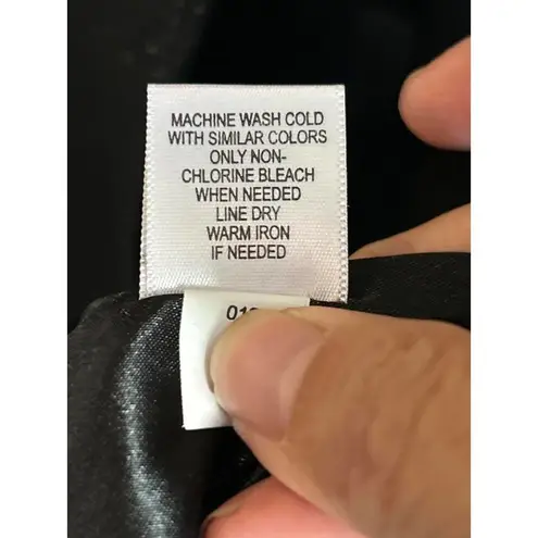 Vintage Mossimo Womens Jacket Sz M Black Crop Cape Short Sleeve Bohochic Size M