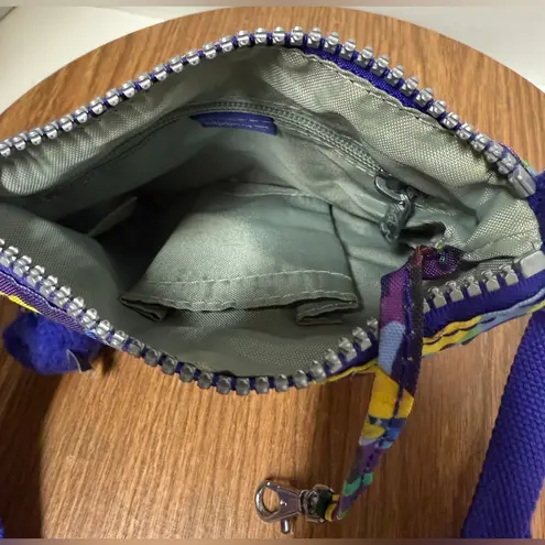 Kipling Alvar Colorful Abstract Geometric Nylon Small Cross Body Purse Bag