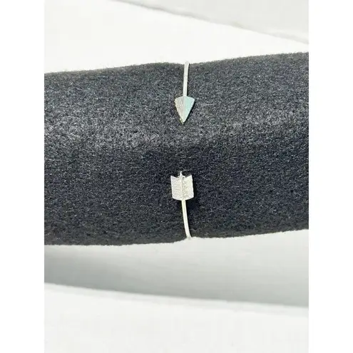 Arrow Bangle Bracelet Silver Tone Open Cuff Women's Jewelry Fashion