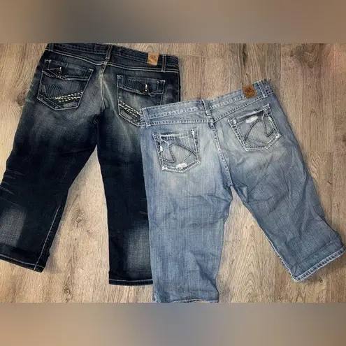 BKE BUCKLE STELLA & SABRINA Denim Capri BUNDLE 31