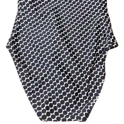 Bleu Rod Beattie NWT Connect The Dots Black & White Polka Dot Swimsuit Size 6
