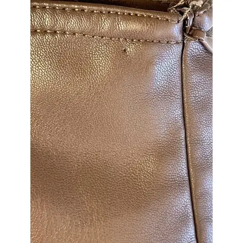 We The Free Free People  Spitfire Skinny Faux Leather HighWaist Pants sz 29 Brown