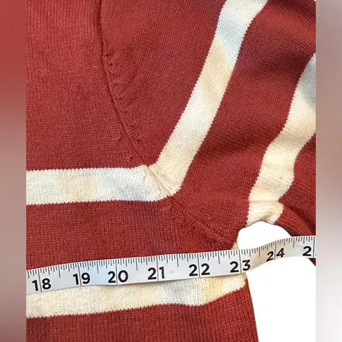 Kirundo Striped Mock Neck Button